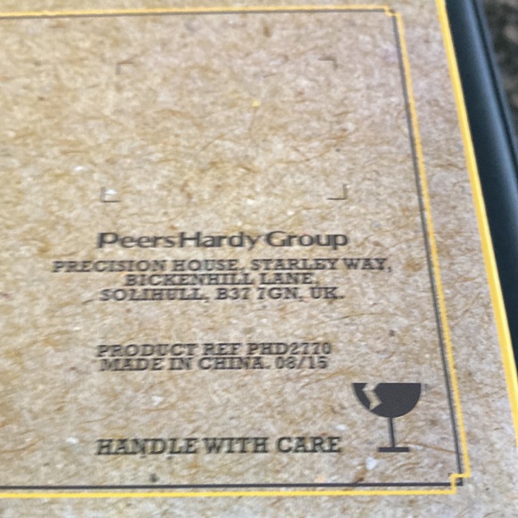 GEORGE HARDT SUPPLY CERAMIC COIN TRAY NIB - Picture 5 of 7